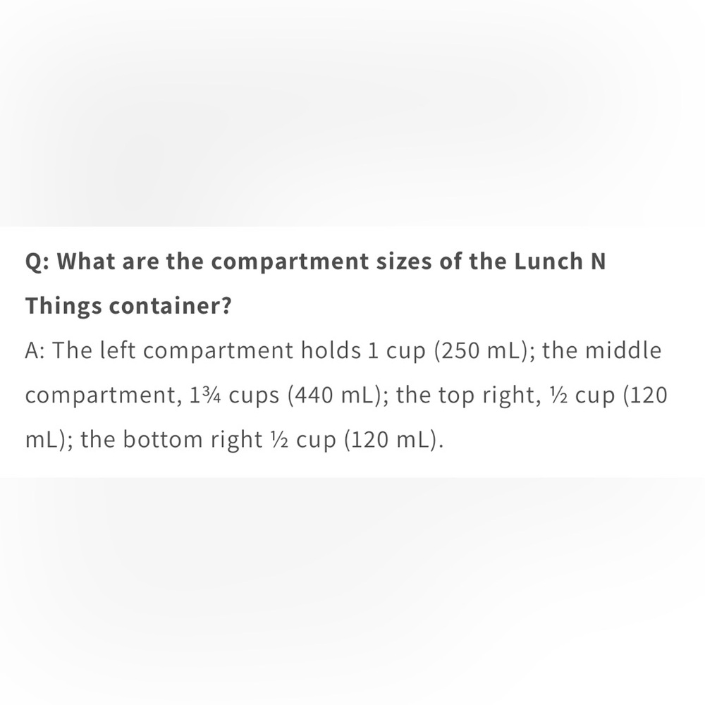 Tupperware Lunch N Things Divided Container - Picture 9 of 10